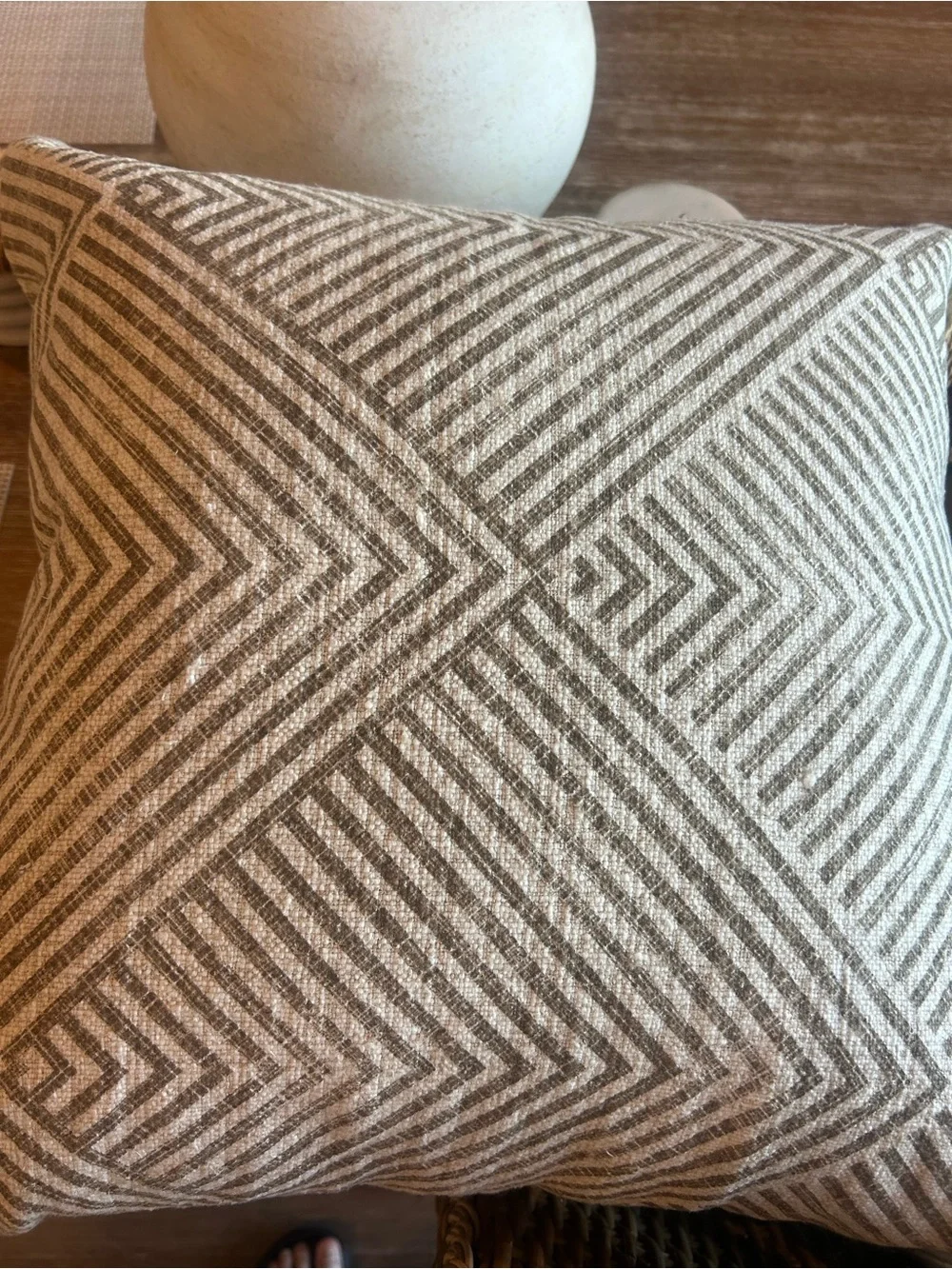 Villa by Classic Home Tassel Pillow Cover